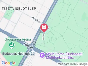 Planetárium Budapest a térképen