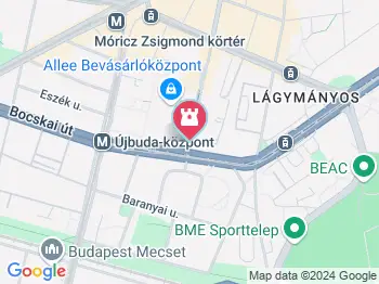 Plank Antal: Corgi miniszobor Budapest a térképen