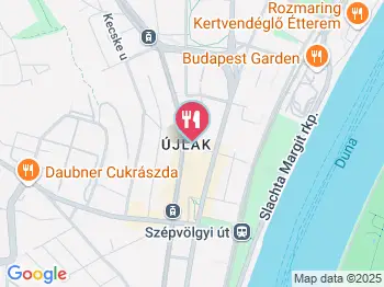 Pódium Budapest a térképen