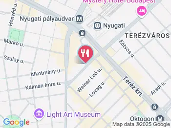 Podma Café Budapest a térképen