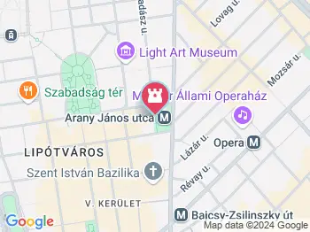 Podmaniczky Frigyes Budapest a térképen