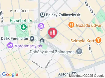 Pointer Pub - Madách tér Budapest a térképen