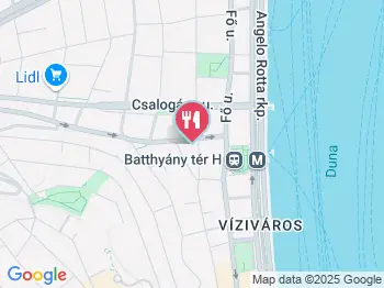 Polo Pub Budapest a térképen