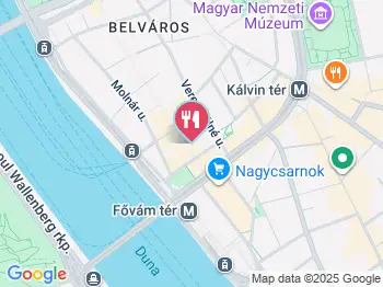 Pöpec Budapest a térképen