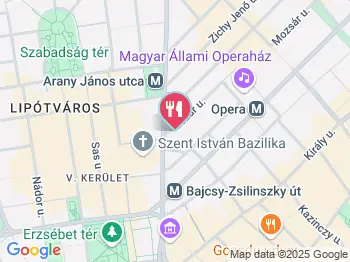 Pörc & Prézli Étterem Budapest a térképen