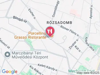 Porcellino Grasso Ristorante Budapest a térképen
