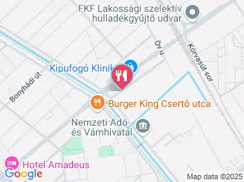 Porkfolio Street Food Budapest a térképen