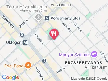 Posner Bistro & Bar Budapest a térképen