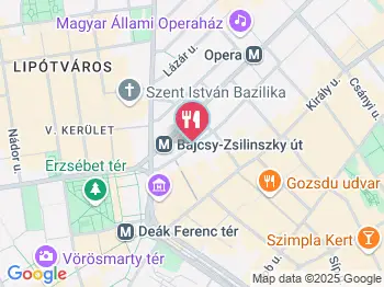 Pöttyös Bögre Bisztró Budapest a térképen