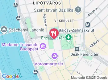 Prima Delicatesse Budapest a térképen