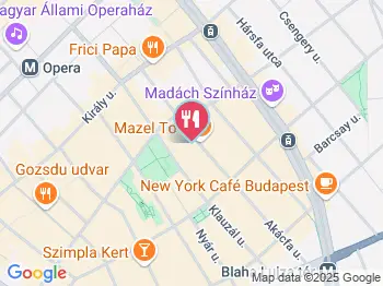 Príma Pék - Cafe & Bakery - Klauzál tér Budapest a térképen