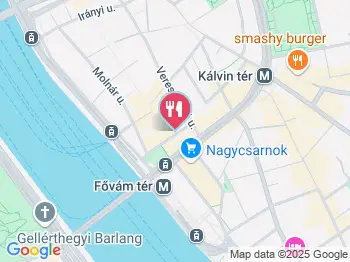 Princessin Étterem & Kávéház Budapest a térképen