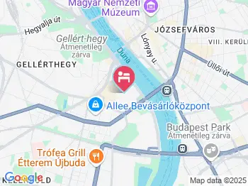 Professzor Vendégház Budapest a térképen