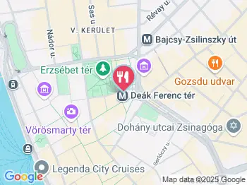 Prosit Bistro & Bar Budapest a térképen