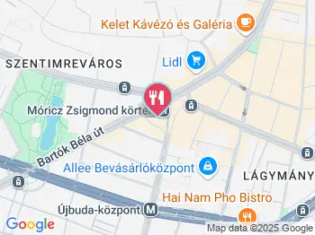 Prosit Buda Bistro Budapest a térképen