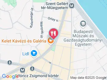 PupiCake & Sandwich Budapest a térképen