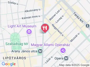 Qtaro Japanese Grill Bar Budapest a térképen