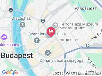 Quality Point Apartments Budapest a térképen