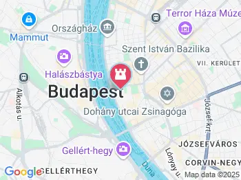 Quizland Budapest a térképen