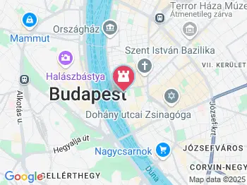 QuizNight Budapest a térképen