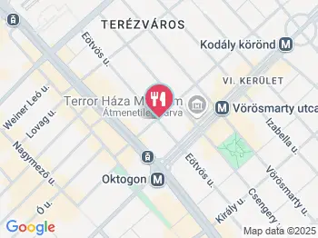 Rabbit Hole Bar & Café Budapest a térképen