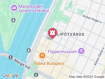 Radnóti Miklós szobra Budapest a térképen