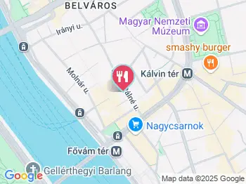 Raj Ráchel Tortaszalon - Veres Pálné utca Budapest a térképen