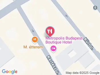 Rajdhani Indiai Étterem Budapest a térképen