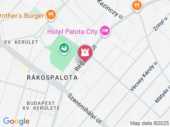 Rákospalotai Evangélikus Nagytemplom Budapest a térképen