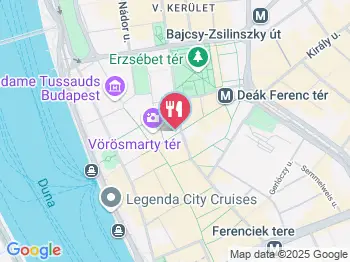 Raktár Bár & Klub Budapest a térképen