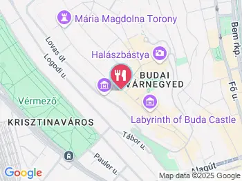 Ramazuri Bistronomy Budapest a térképen