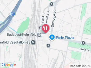 Ramen Mester Budapest a térképen