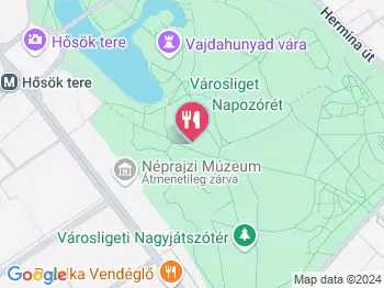 Rampart Café Budapest a térképen