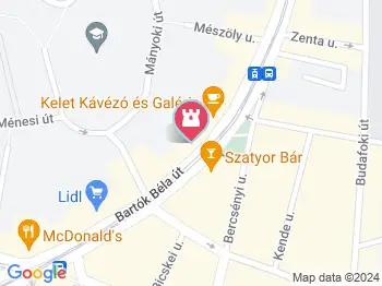 Random Galéria Budapest a térképen