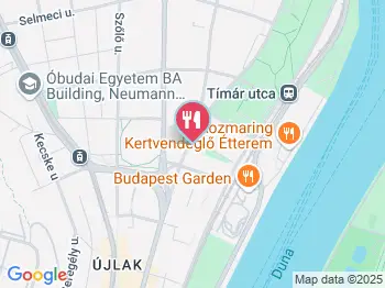 A Rántott Húsos - Óbuda Budapest a térképen