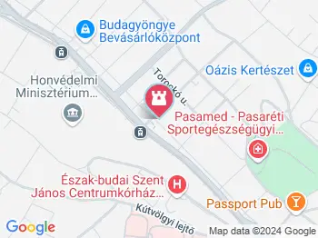 Raoul Wallenberg-szobor Budapest a térképen