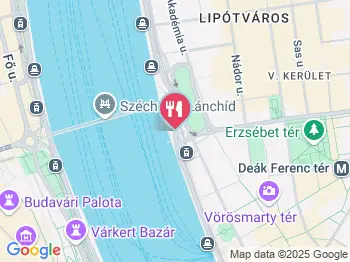 Raqpart Budapest a térképen