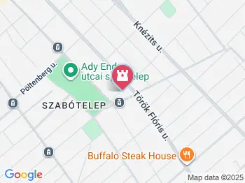 Rátkay-Átlók Galéria Budapest a térképen