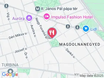 Rauf Cukrászda & Kávézó Budapest a térképen