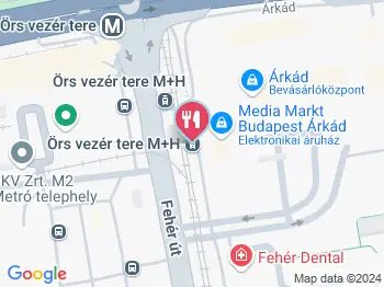 REBEL Burger & More - Árkád Budapest a térképen