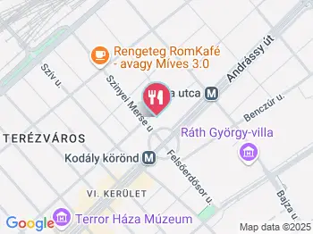 Red Cat Söröző Budapest a térképen