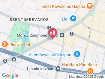 RegDE Palacsintázó Budapest a térképen