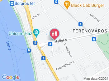 Reggel Délben Budapest a térképen