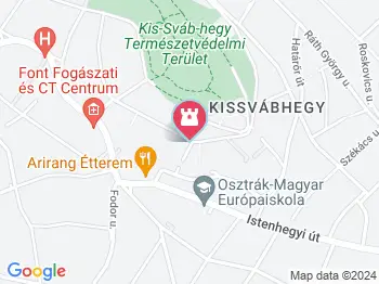 Reich Károly Emlékszoba Budapest a térképen