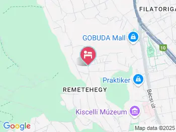Remete Panzió Budapest a térképen