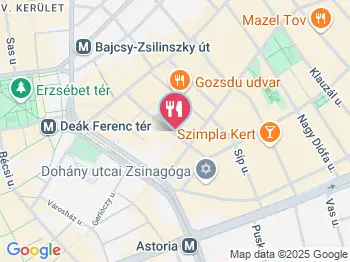 Remma’s Bistro Budapest a térképen