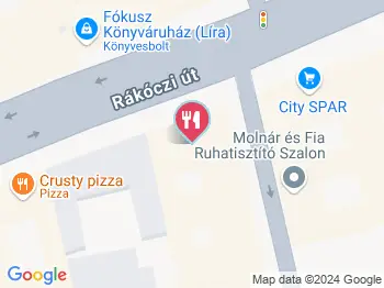 Renegade Tattoo & Blues Bar Budapest a térképen