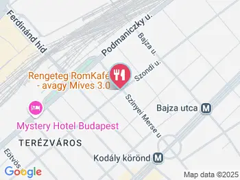 Rengeteg RomKafé - avagy Míves 3.0 Budapest a térképen