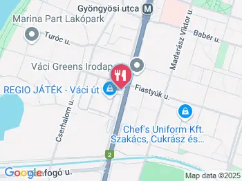 Reno Grill & Étterem Budapest a térképen