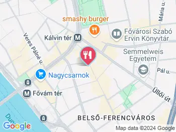 RenZe Restaurant Budapest a térképen